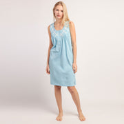 Camicia spalla larga con ricamo - 61506-0
