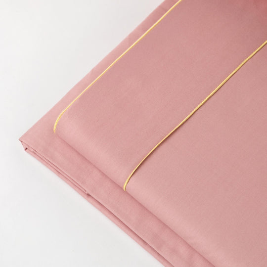 Milo Completo Letto In Madapolam di cotone con bourdon a contrasto