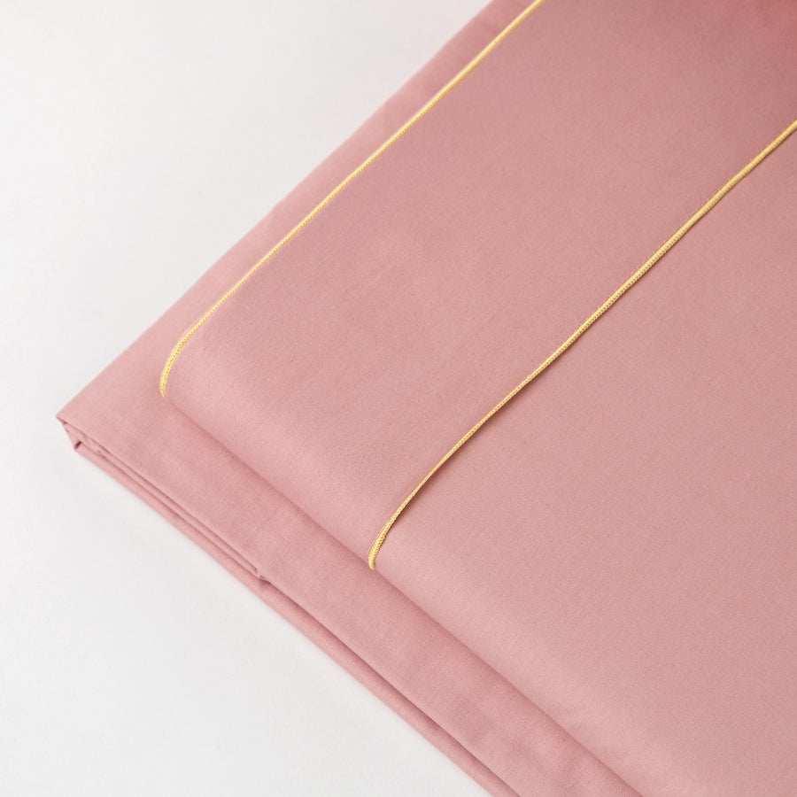 Milo Completo Letto In Madapolam di cotone con bourdon a contrasto