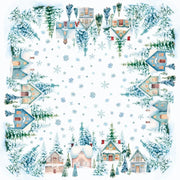 White christmas centrotavola - White christmas centrotavola 90x90cm