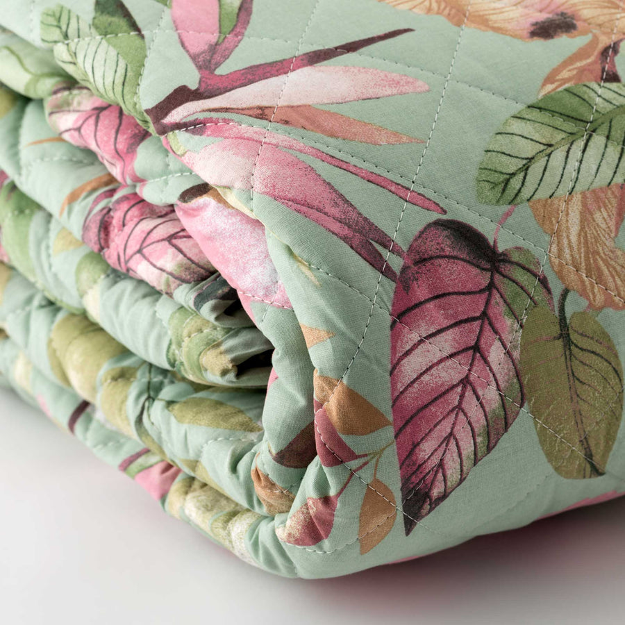 Trapuntino in cotone - Hibis Quilt