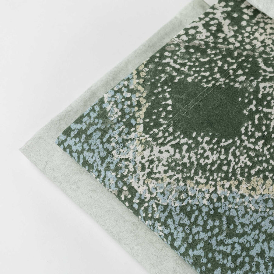 Nori completo letto - Lenzuolo Riviera in cotone Nori