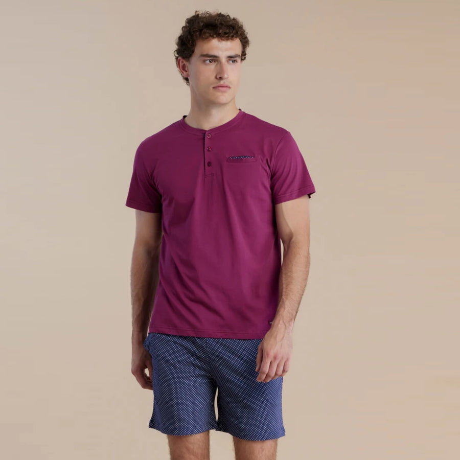 Pigiama uomo mezza manica e bermuda - FC3064AB