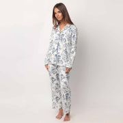 63584-0 - Pigiama in caldo cotone aperto avantitoile de jouy