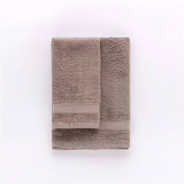 Light viso - Set di tre asciugamani in spugna