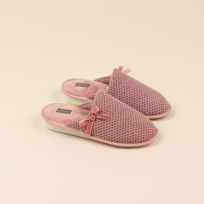 PF3297 - Pantofola donna in ciniglia Noidìnotte