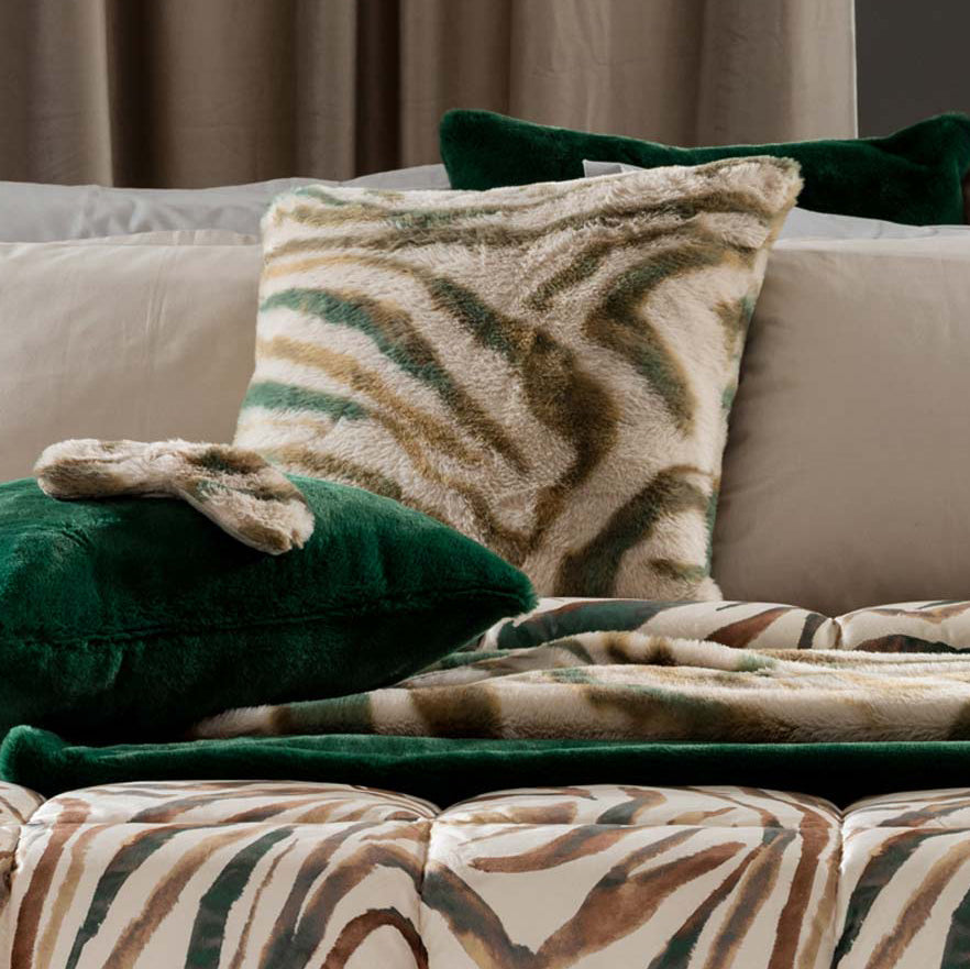 Cuscino arredo in morbido coral - Cuscino Zama