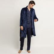 67408-0 - Vestaglia a maniche lunghe in blu navy
