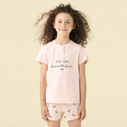 Pigiama bimba estivo 100% cotone You are Beautiful - FE2617AB