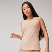 1/0146 - Canotta con spalla larga e dettagli in pizzo