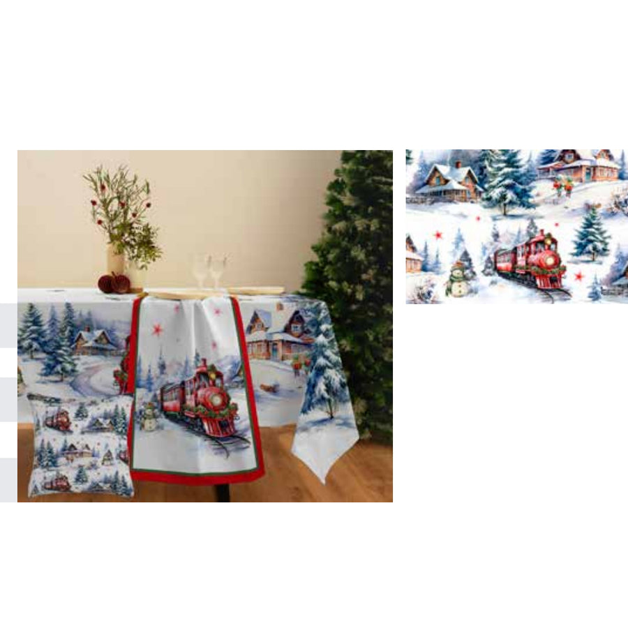 Polar Express - Tovaglia in stampa digitale natalizia
