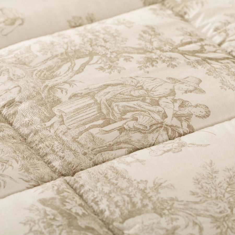 Toile de Jouy Trapunta Matrimoniale
