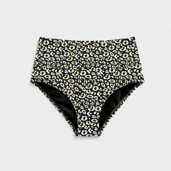 Costume due pezzi con slip vita alta regolabile e reggiseno a fascia - 2/30310