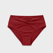2/30414D - Costume due pezzi con coppa e slip vita alta con nodo