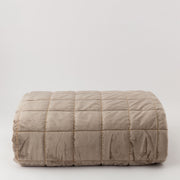 Selina quilt - Quilt Riviera in velluto Selina