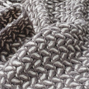 69114-0 - Plaid intrecciato con frange