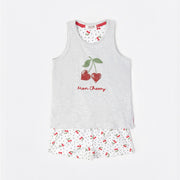 Pigiama bimba spalla larga cherry season - 64352-0