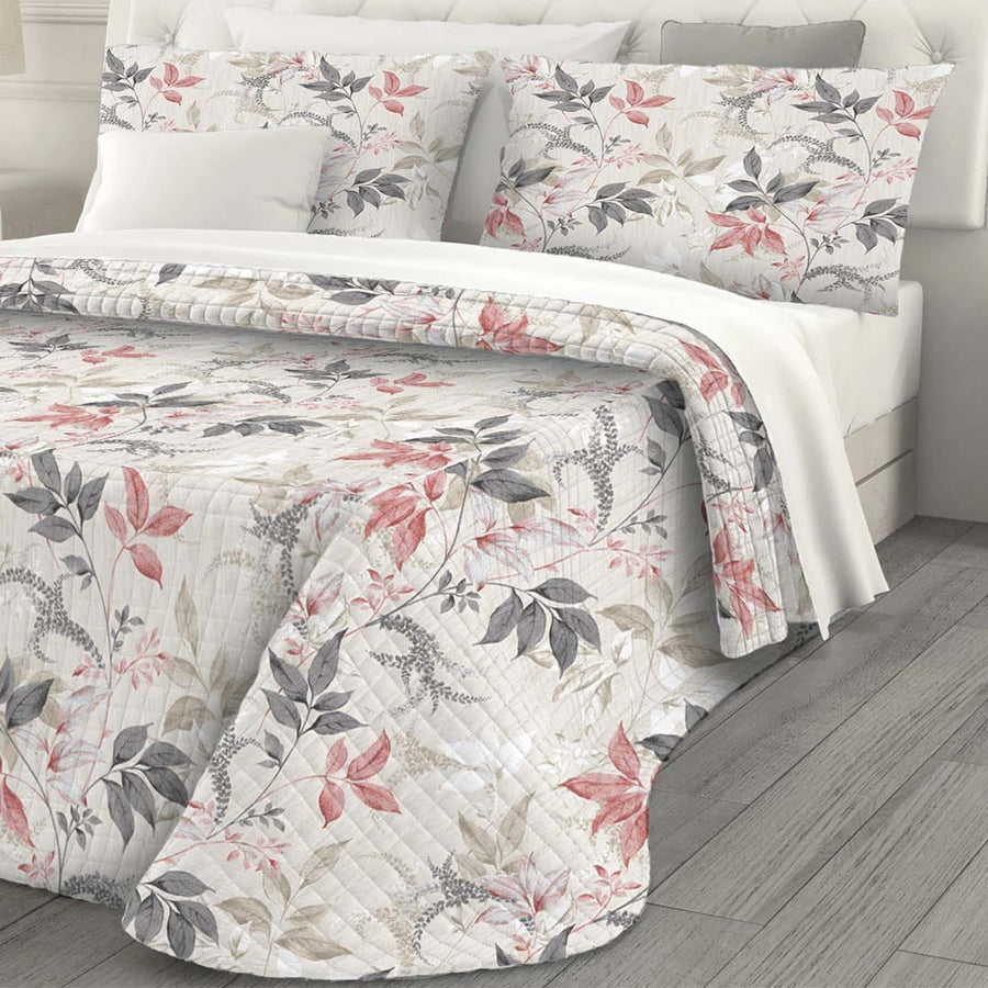 Boutis fiorato - Weilin Boutis Grigio