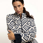 67367-0 - Vestaglia in pile super morbido con zip frontale
