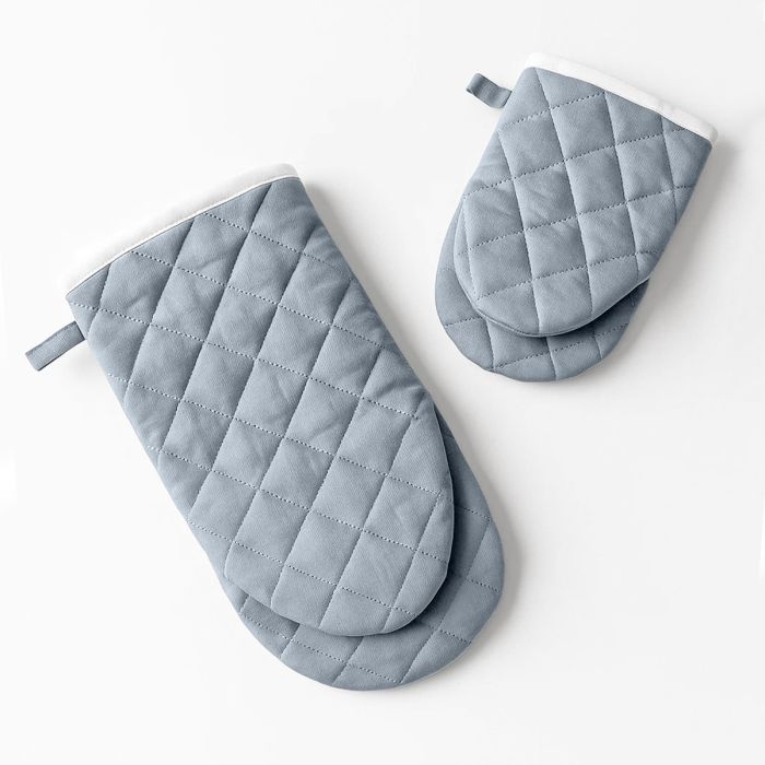 India guantoni - Set da 2 Guanti Da Forno India Maestri Cotonieri Home