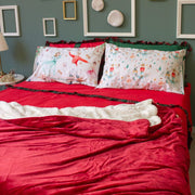 Federe Balletto - Set di 2 Federe Natalizie Digitali Balletto Maestri Cotonieri Home