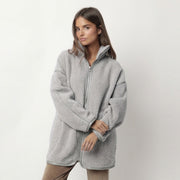 67323-0 - Vestaglia da casa da donna in caldo sherpa a maniche lunghe