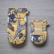 Pandora guantoni - Set da 2 Guanti Da Forno Pandora Maestri Cotonieri Home