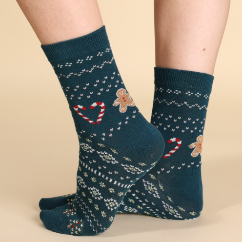 TR1543 NEW WINTER - Calzini unisex Christmas