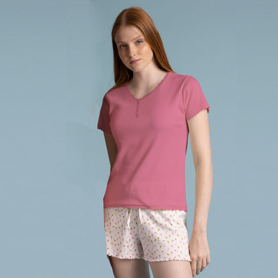 Pigiama Admas mezza manica con shorts lollipop - 63097-0