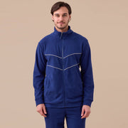 FC3186 - Completo uomo micropile rasato con zip frontale