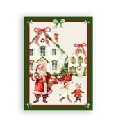 Strofinaccio Scintille - Strofinaccio in cotone con stampa digitale natalizia