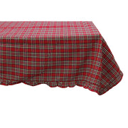 Tovaglia tartan 100% cotone con rouches Noidìnotte - Tovaglia Scottish Rouches