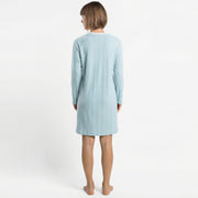 61545-0 - Camicia in maglia a coste con maniche lunghe
