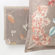 Ikebana completo letto - Completo Lenzuolo Copriletto In Percalle Ikebana