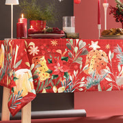 Sweet bread tovaglia - Tovaglia natalizia antimacchia Riviera con panettone