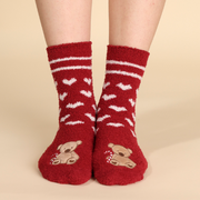 TR1542 BEAR CANDY XMAS - Calzini unisex antiscivolo