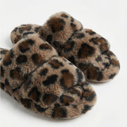 69212-0 - Pantofole da donna con stampa animalier