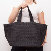Borsa mare donna in rafia- TR1498