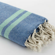 Telo Pareo Jacquard double face con frange - Telo mare Nemo