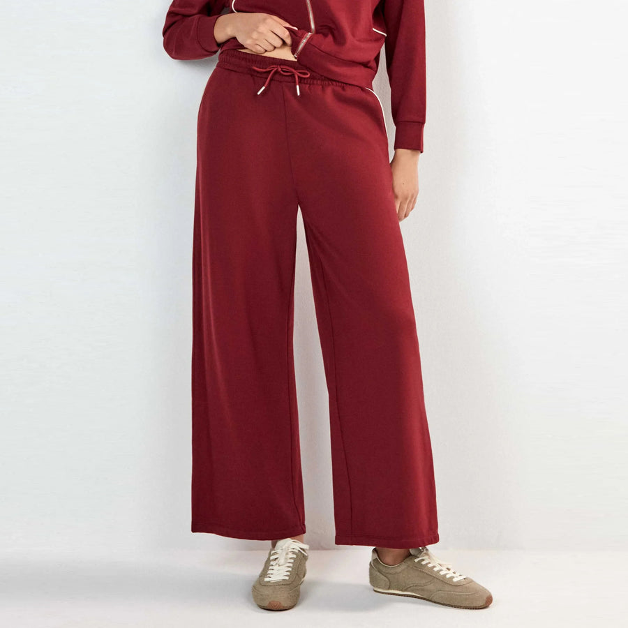 2/70030 - Coordinato donna pantaloni e giacca con zip