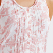 Camicia spalla larga stampa floreale - 61254-0