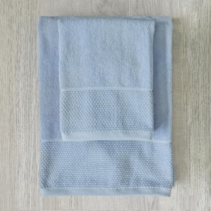 Asciugamani in spugna di cotone Eternity 1+1