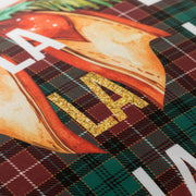 Federe Tartan tale - Federe natalizie in stampa digitale