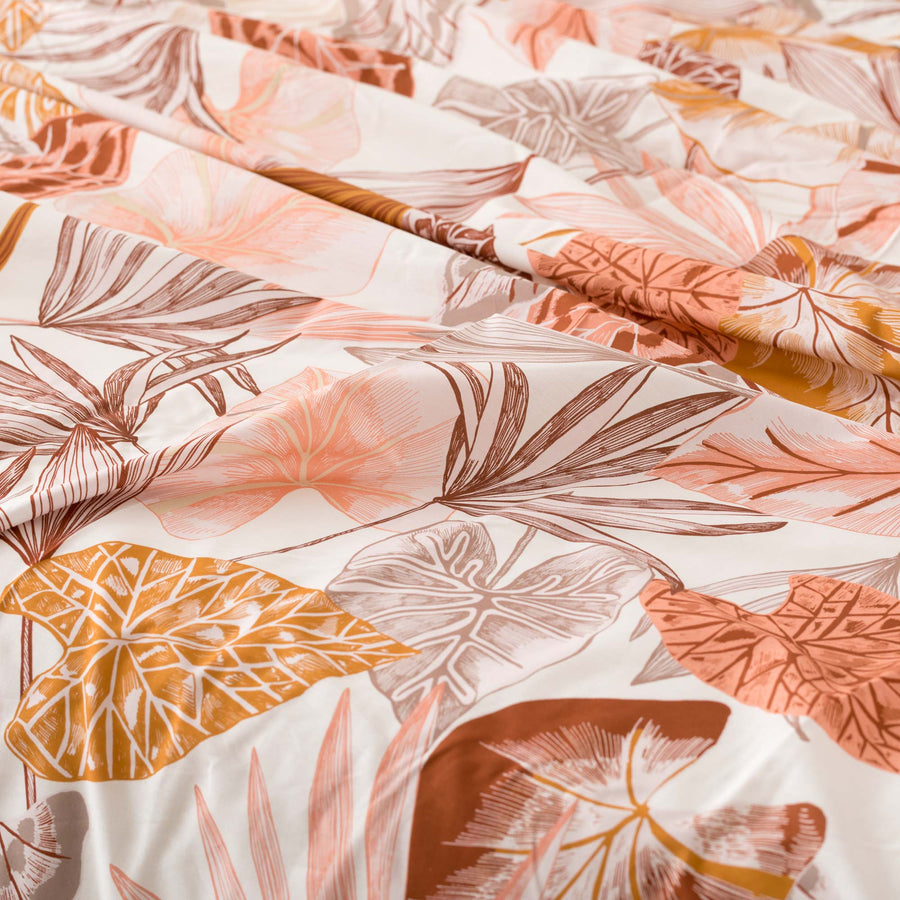 Arjola Lenzuolo copriletto in 100% percalle di cotone Matrimoniale