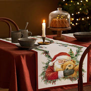 Runner Armonia - Runner natalizio con Babbo natale