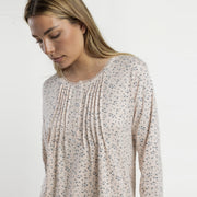 61540-0 - Camicia caldo cotone con fiorellini