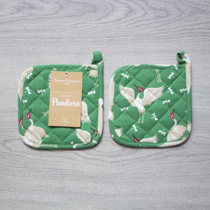 Pandora presine - Set da 2 Presine Da Cucina Pandora Maestri Cotonieri Home