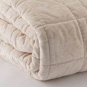 Selina quilt - Quilt Riviera in velluto Selina