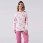 4100L - Pigiama donna serafino