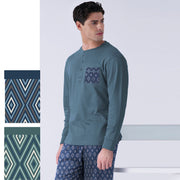 4039L - Pigiama uomo serafino